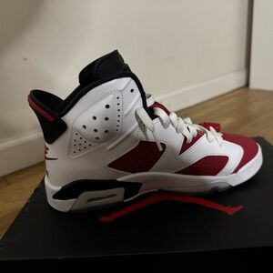 Air Jordan 6 Retro white/carmine-Black